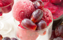 Red Grapes Sorbet Recipe